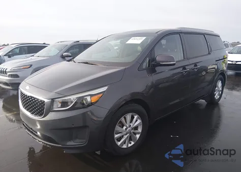 2017 Kia Sedona Lx from USA, damaged, VIN KNDMB5C12H6329269